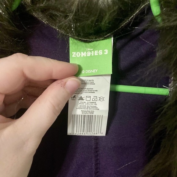 NWOT Child's L Willa Werewolf Disney Zombies 3 Halloween Costume - Picture 12 of 13